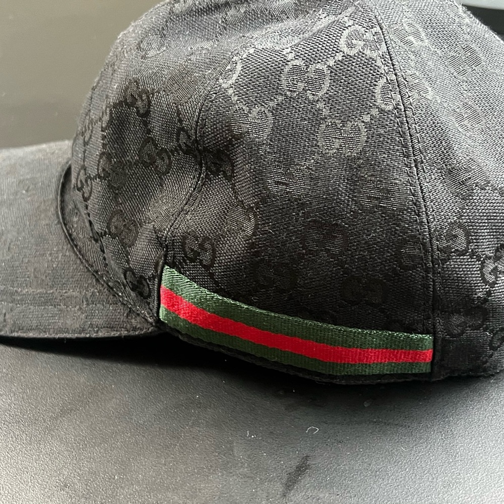 Men’s Black Gucci Cap - Picture 2 of 5